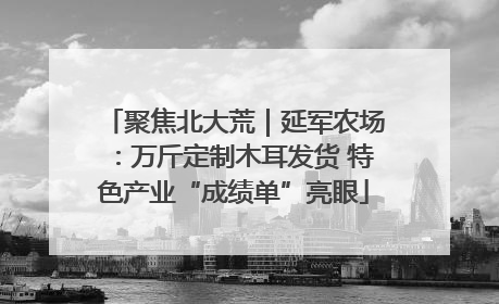 聚焦北大荒｜延军农场：万斤定制木耳发货 特色产业“成绩单”亮眼